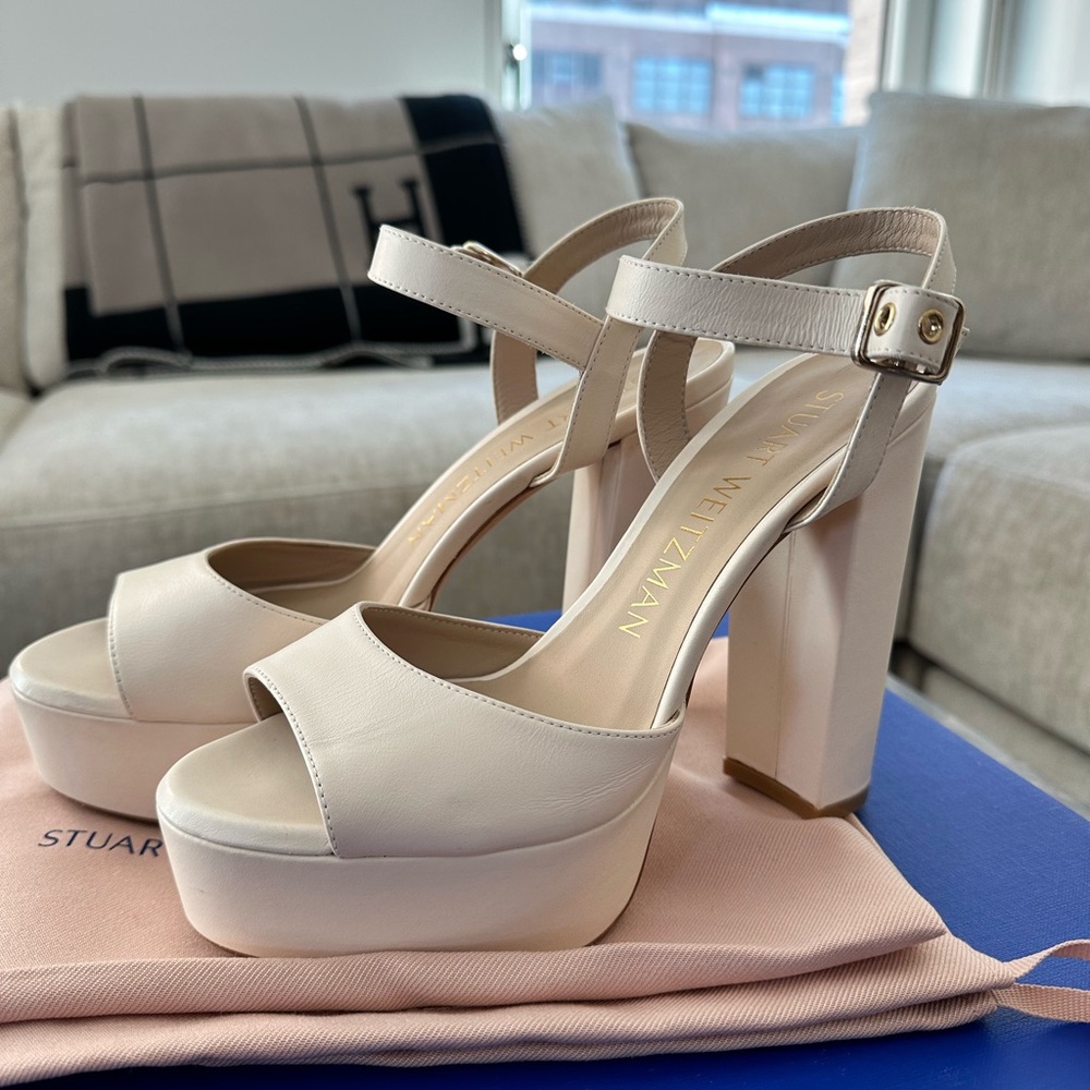 Stuart Weitzman RYDER 95 PLATFORM SANDAL